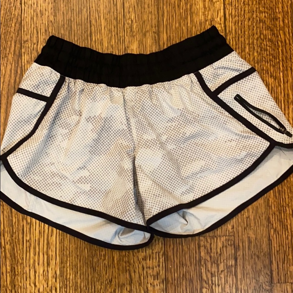 Gray and Black Tracker Shorts